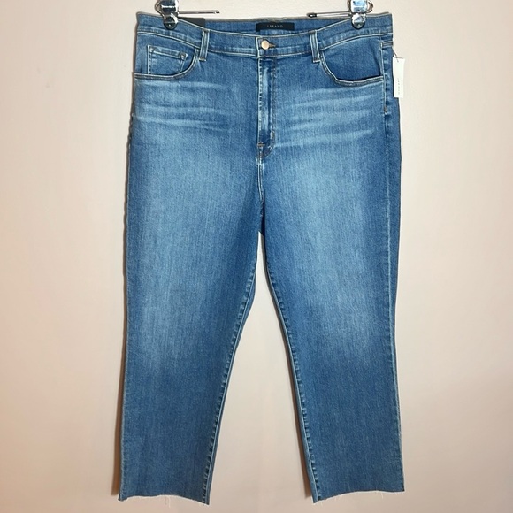 J Brand Ruby High Rise Crop Cigarette Jeans - Picture 2 of 7